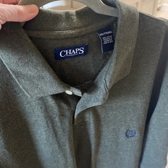 Chaps Polo Men’s Green EUC Business Casual Shirt - Size XXL - Picture 6 of 15